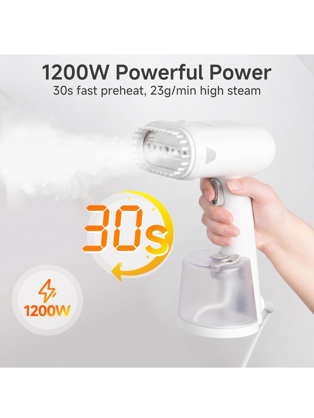 Handheld Garment Steamer - Picture 4 of 8